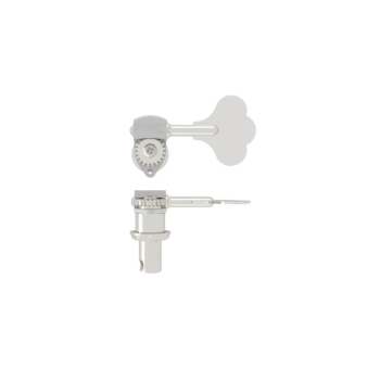 Hipshot USA Ultralite 1/2 Chrome Bass Tuner