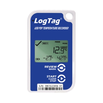 LogTag TRED30-16U External Probe LCD Temp Logger