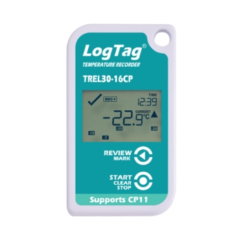LogTag TREL30-16CP Low Temp LCD Data Logger
