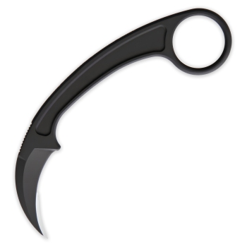 Bastinelli PiKa Karambit Fixed Blade - Black PVD