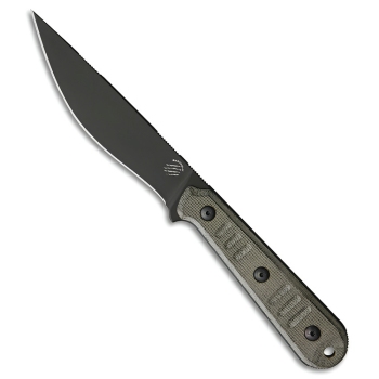 Bastinelli Silence Slim Fixed Blade - Dark SW