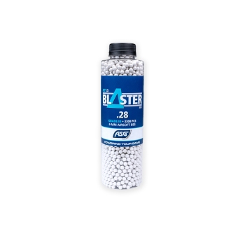 Beta Blaster 0.28g Airsoft BBs 3300 Bottle
