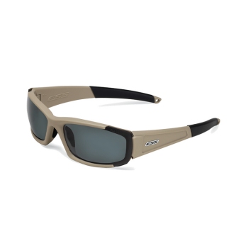 ESS CDI Sunglasses Terrain Tan - Clear/Smoke