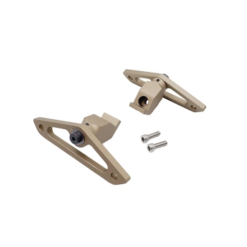 Accu-Tac FDE P-Ski Feet Bipod Accessory