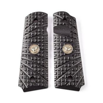 Wilson Combat G10 Starburst Grips Black