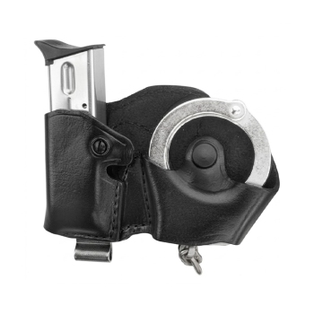 Gould & Goodrich Gold Line Cuff & Mag Case Black