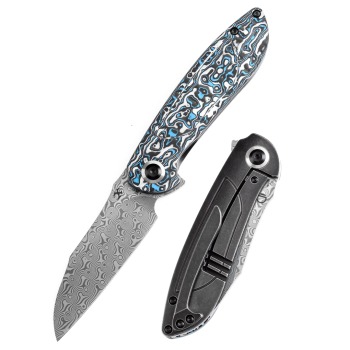Kansept Prometheus Damascus Nebula Carbon Fiber