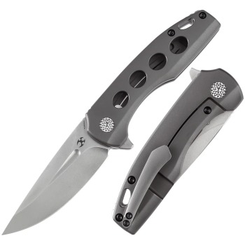 Kansept Cassowary Koch Tools Knife - S35VN Grey