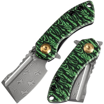Kansept Mini Korvid K3030A12 Damascus G10 Knife