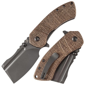 Kansept Korvid M+ Brown Micarta K2030C4U