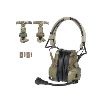 WOSPORT HD-17 Gen 6 Tactical Headset MC Camo