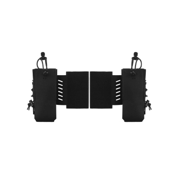 WOSPORT BP-128 Assaulter Radio Pouch Set - Black
