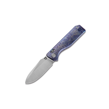 Miguron Knives Vane II M390 Lightning Strike Titanium Knife MGR622ARB
