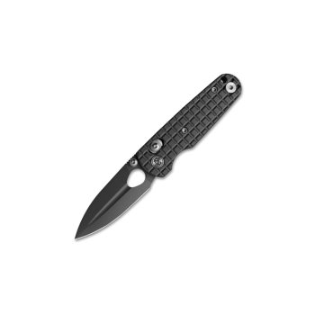 Miguron Knives Fyoka D2 Dark Grey PVD Grey Aluminum Pocket Knife