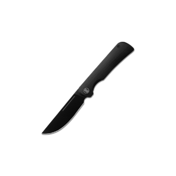 Miguron Knives Vazot D2 Black PVD Drop Point Black G10 Pocket Knife