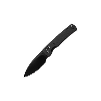 Miguron Knives Vakor 14C28N Black PVD Drop Point Black G10 Knife