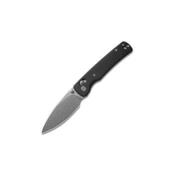 Miguron Knives Vakor M390 Stonewash Drop Point Black PVD Titanium