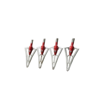 Broadheads Red Razor Two Blade Fixed Broadhead