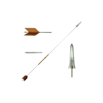 Spear Sparrow Hawk 82-Inch Winged Hunting Spear