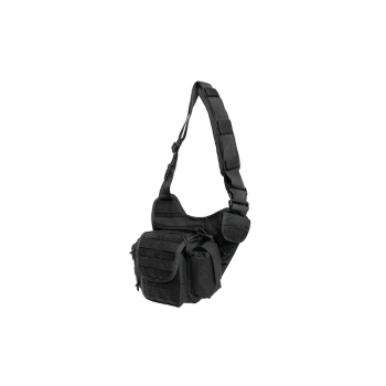 MIL-TEC Black Multifunction Sling Bag - Model 13726502