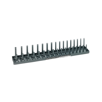 Hansen 1202 1/2-Inch Drive Metric Socket Tray Grey