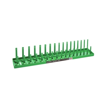 Hansen 1204 1/2-Inch Drive Metric Socket Tray Green