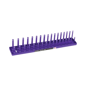 Hansen Global 1208 1/2-Inch Drive Metric Socket Tray Purple