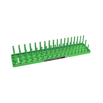 Hansen 12043 1/2-Inch Drive Metric Socket Tray Green