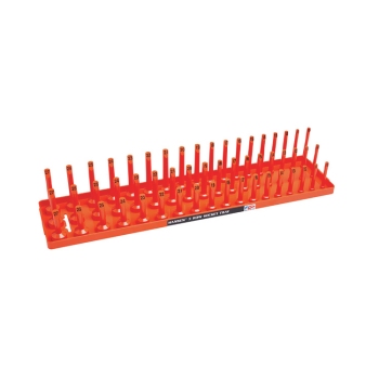 Hansen 12063 1/2-Inch Drive Metric Socket Tray Orange - Model 12063