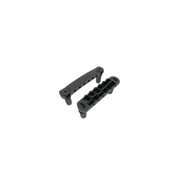 Hipshot 6 String Tone-O-Matic Bridge Black Right Hand - Model 4TM060B