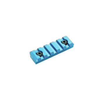 M-LOK 5 SLOT PICATINNY RAIL BLUE - Model M 5S PR B