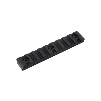 M-LOK 9 SLOT PICATINNY RAIL BLACK - Model M 9S PR BL