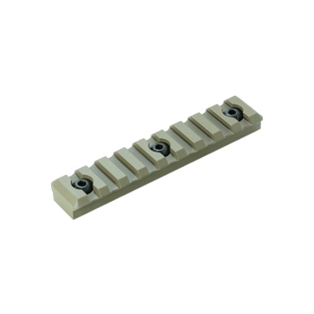 M-LOK 9 SLOT PICATINNY RAIL FLAT DARK EARTH